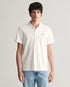 Gant Shield S/S Pique Polo Tee Shirt White